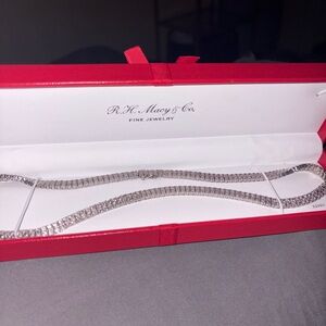 R.H. Macy & Co. Silver necklace